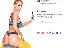 Kenzie Taylor Ryan Driller In Naughtyamericavr