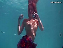 Ginger Baby Nikita Vodorezova Gets Naked Fast Underwater