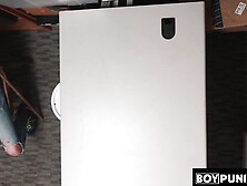 Boypunish. Com - Twink Thief's Double Penetration Punishment: Raw Fucked And Stuffed B