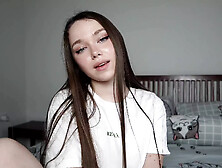 Virtual JOI Session: Asmr Striptease and Stroking Control