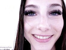 Hot Girl gets her Young Small Pussy Teased Penetrated by Long Dick