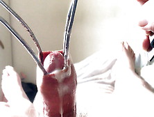 Sunday Foreskin Stretch - With Big Cumshot