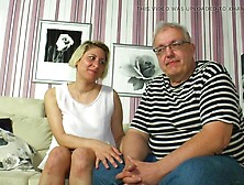 Simone's home visits & wife snatch rental #8- spoken in German