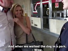 Outstanding outdoor swingers party