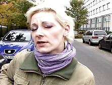 Amateur German blond rides penis in the bedroom