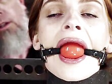 Maya Kendrick Is Ocked In Metal And Anal Fucked