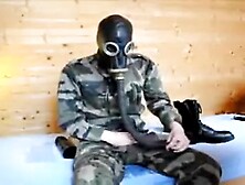 Piss And Fist In Military Gear