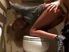 Teacher Fucks Student At School Toilet