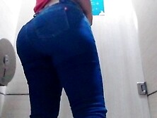 HIDDEN CAMERA IN PUBLIC BATH IN SHOPPING CENTER