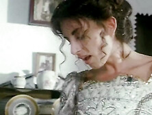 Sarah Young Gets Her Hairy Pussy Washed Then Banged on the Tailor's Table