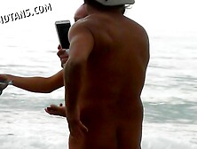 Voyeur nudist having fun