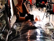 Hbc - Pov Latex Glove Hand Job