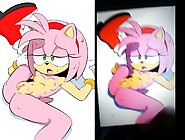 Slutty Amy Rose Cum Tribute 2