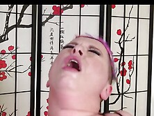 One big cock for two eager assholes