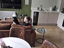 Creampie my Stepmom as that babe has phone sex with my step Daddy