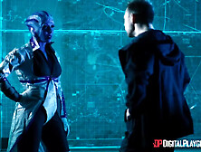 Alien Chick Takes Earthen Dick Into Her Alien Asshole - Erik Everhard And Rachel Starr