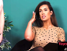 Office Minx Teasing Interview