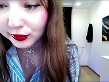 Big Ass Brunette Show Live - Big tits