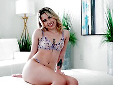 Babe Chanel Camryn licks and rides Apollo Banks’ cock