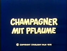 Champagner Mit Pflaume