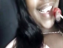 Ebony Nip Slip On Peekslive