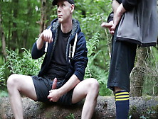 Wanking In The Woods