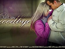 Alluring blonde has sleazy sex up against the parking garage wall