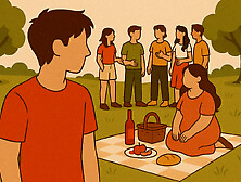 New Picnic Boy and Girl Adventure with Friends !!