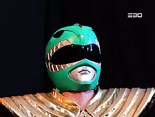 Guy 30 - Edging The Green Power Ranger Until He Covers His Own Face
