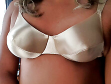 Vs Second Skin,  Nude Satin Bra,  90S Lingerie