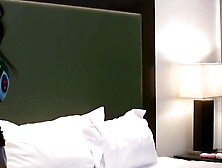 Ebony Patricia Roxxx and friends ride mature man's sausage