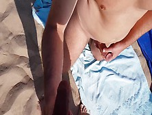 Blowjob Public Beach,  Plage Gay,  Beach