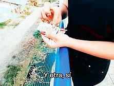 Sexo Por Dinero, Hermosa Culona En el Parque, le doy Dinero para Coger, tiene un gran culo.