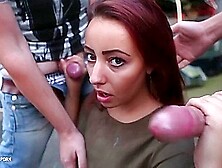 Gorgeous Harlot Blowjbang Adult Filthy - Bambi