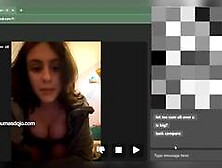 Omegle slut with perfect tits obey commands