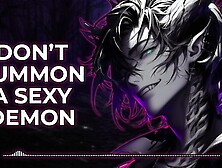 Don't Summon A Cute Demon! | Male Moans | Deep Voice | Audio Erotica | Bf Audio | M4F