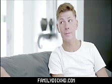 Hunk Step Dad Out Of Prison Sex With Blonde Twink Step Son