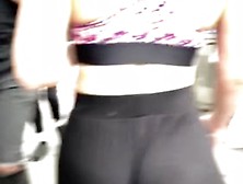 Jiggly Booty Creep Shot Candid