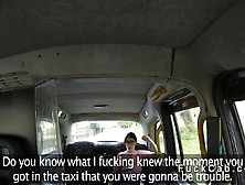 Hairy Pussy Amateur Banged In Fake Taxi