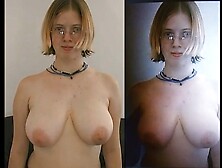 Busty Chubby Nerd Sara Cum Tribute