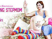 Clara Matthews Bends Over Her Teen Stepdaughter For Some Spanking (18+)