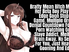 Bratty Mean Bitch Makes Her Beta Boy Play In An Ed