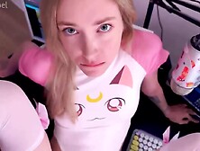 Stepsister Is Engaged In Webcam! With Loly Nebel