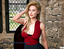 Passion Academy featuring a hot blonde teacher and her big tits