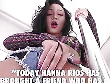 Tan Ts Babe Hanna Rios Hard Anal Riding With Raunchy Rimming