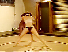 Female Wrestling.  Competitive Women