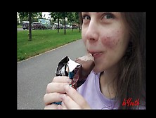 Very Fine Chick Liking Icecream - Hiyouth