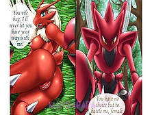 Scizor X Blaziken (Pokemon)