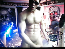 Awesum Hot Muscle Straight Dude On Cam