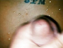 Squirting all over Girlfriends Butt and back